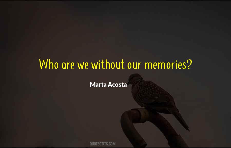 Our Memories Quotes #972077