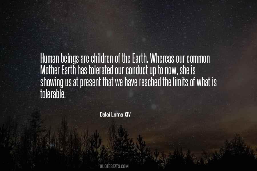Earth Now Quotes #11627