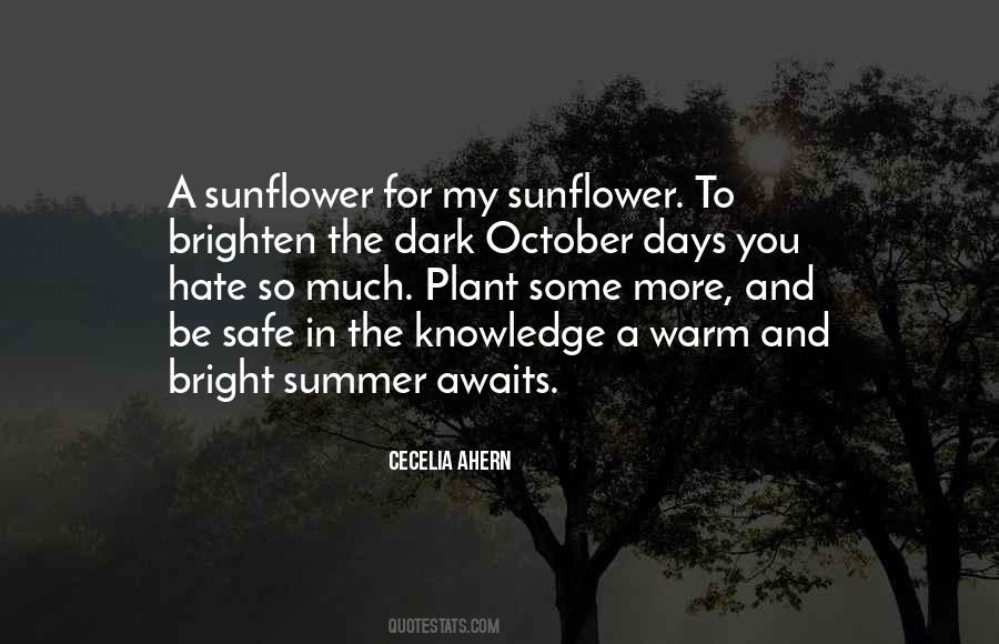 Quotes About October #1194601