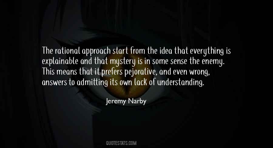 Understanding An Idea Quotes #1297203