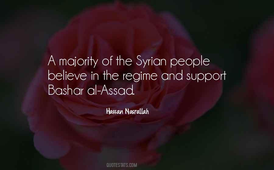 Bashar Al Quotes #1185600