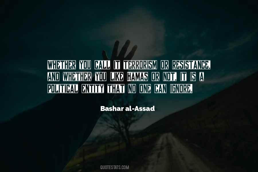 Bashar Al Quotes #1352558