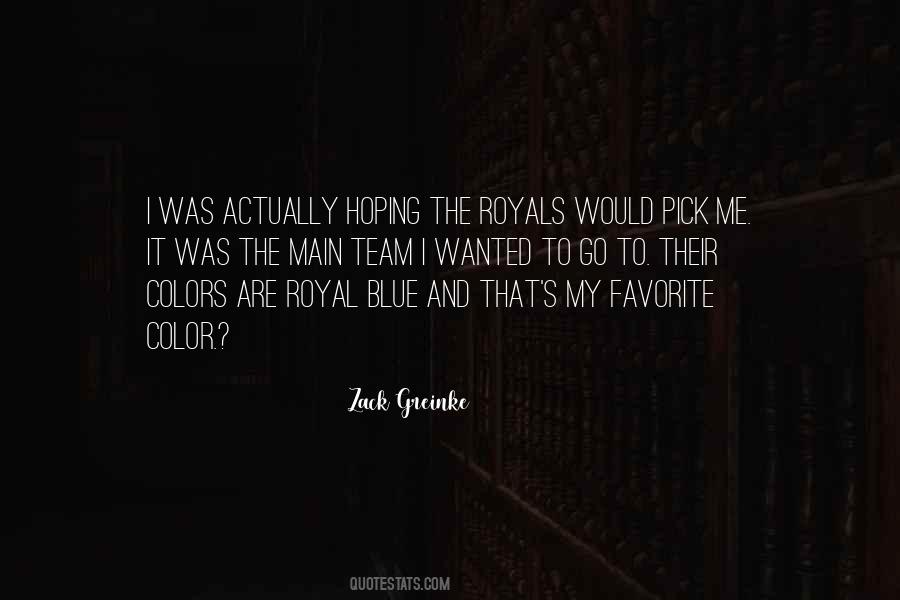 Quotes About Royal Blue #763745