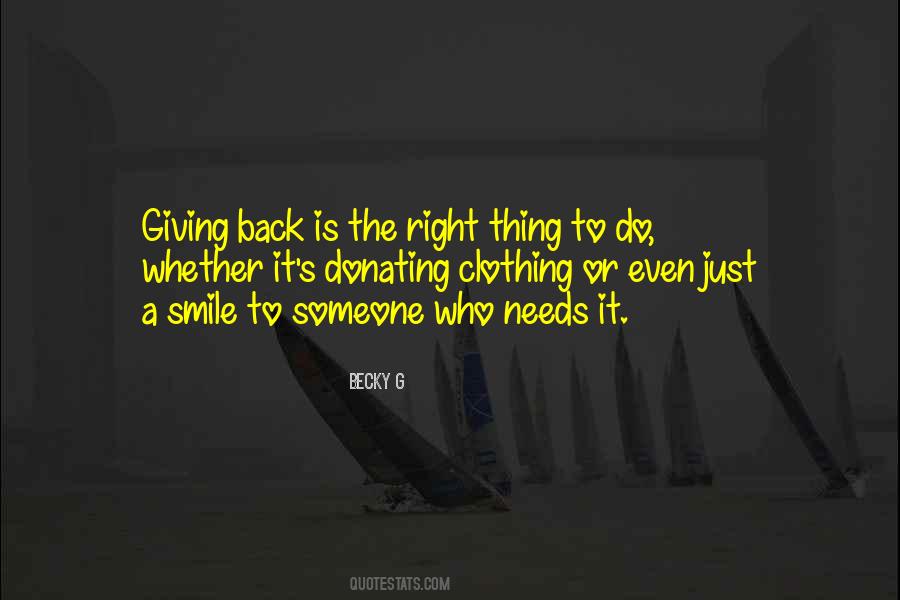 Quotes About Giving Back #1146335