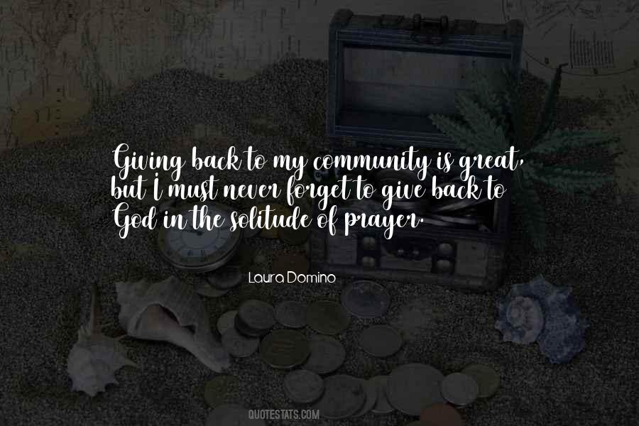 Quotes About Giving Back #1560630