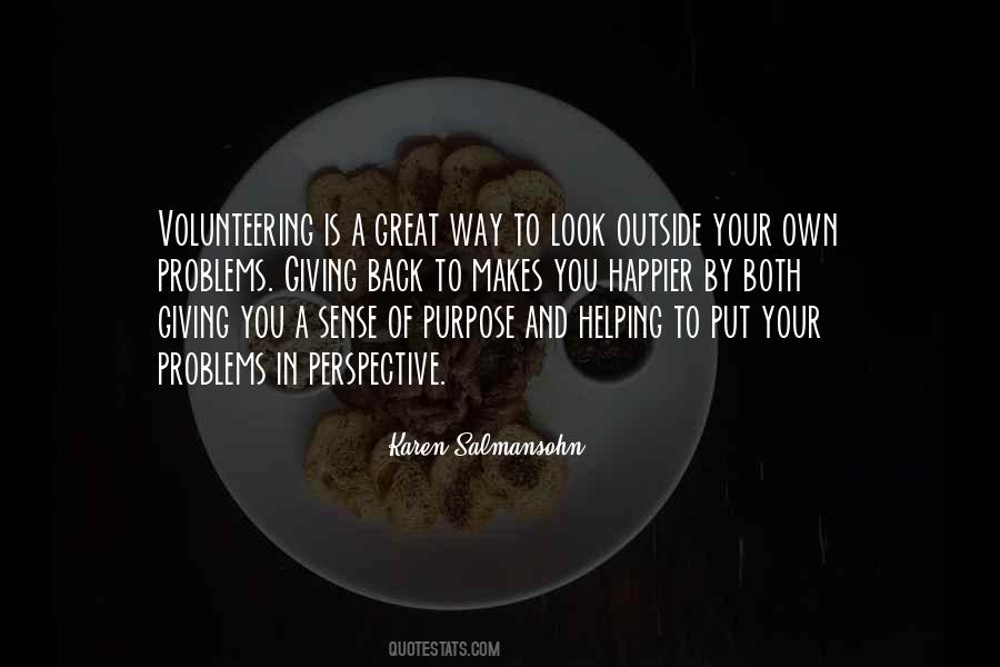 Quotes About Giving Back #300006