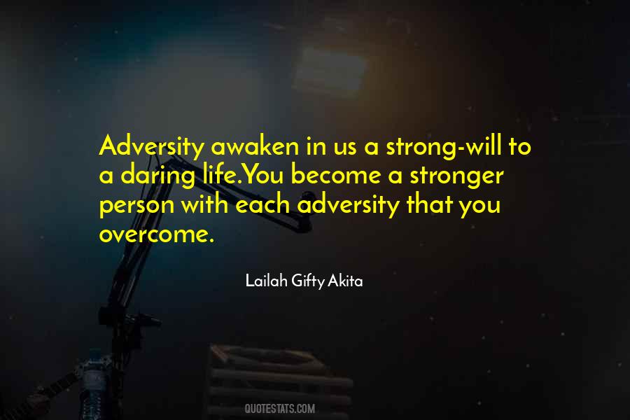 Quotes About A Strong Will #21297