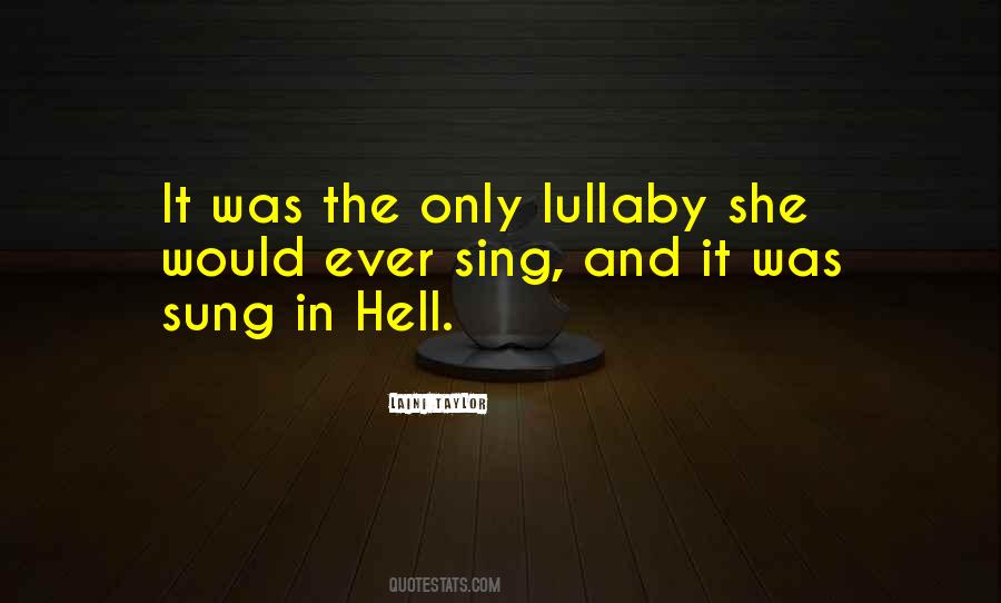 Quotes About Lullaby #592202