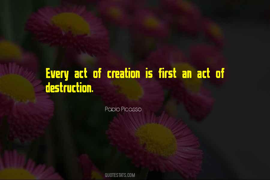 Act Of Creation Quotes #132359