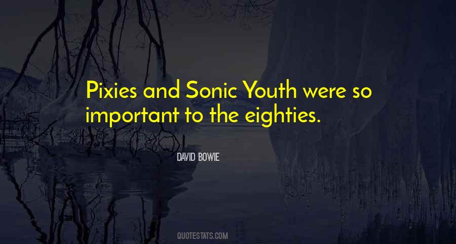 Quotes About Sonic Youth #934268
