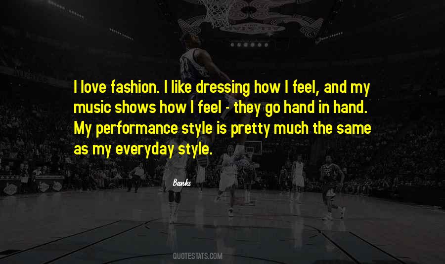 Quotes About Fashion Shows #1590590