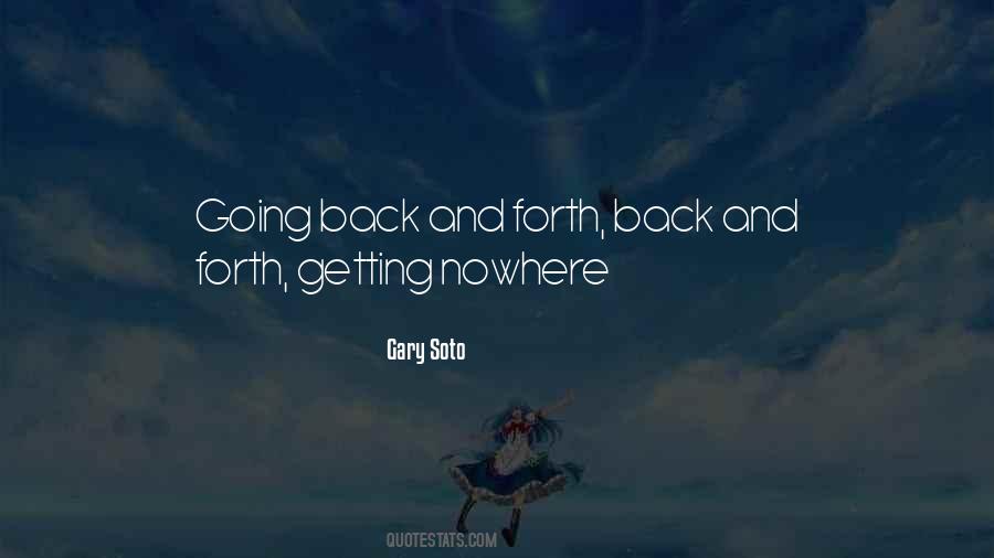 Quotes About Going Back #1344234