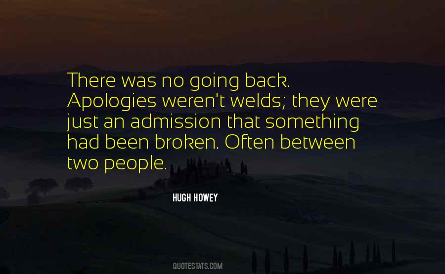 Quotes About Going Back #1392221