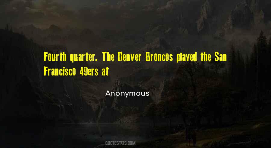 Quotes About Broncos #1407543