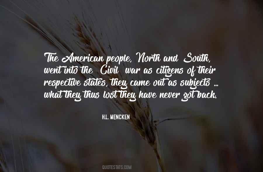 Quotes About The American South #153994