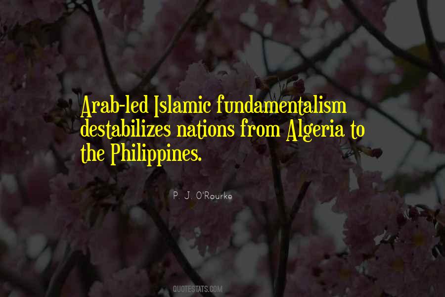 Quotes About Islamic Fundamentalism #13172