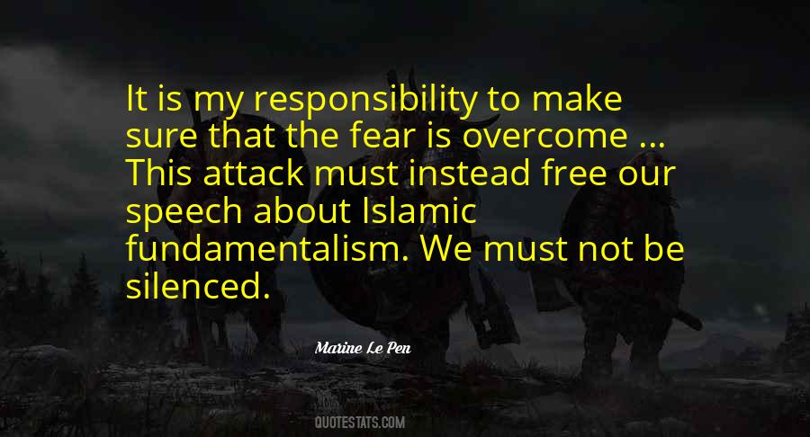 Quotes About Islamic Fundamentalism #89096