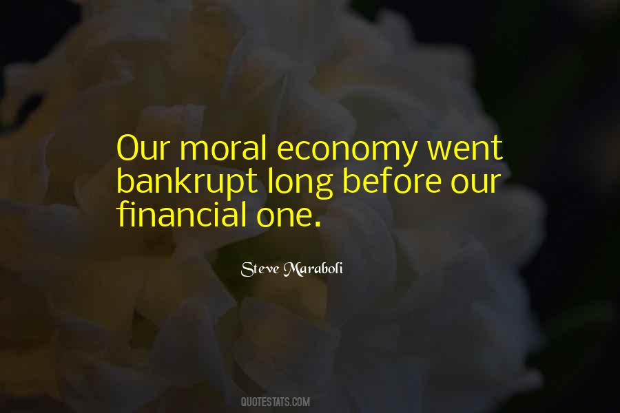 Economy Bankrupt Quotes #1273808