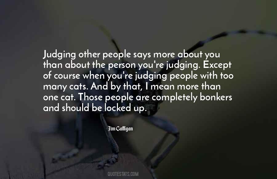 Quotes About Judging Other #192518