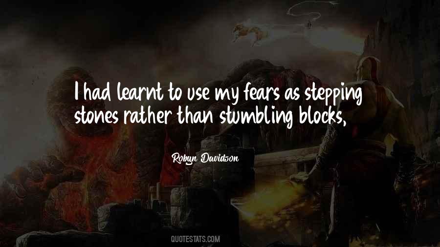 Quotes About Stumbling #997136