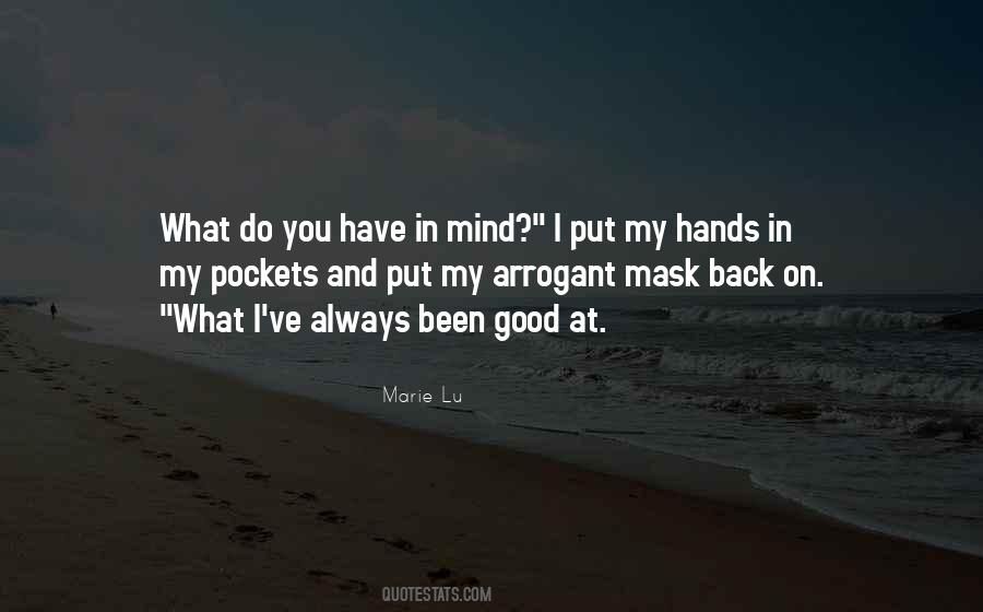 Quotes About Hands In Pockets #530174