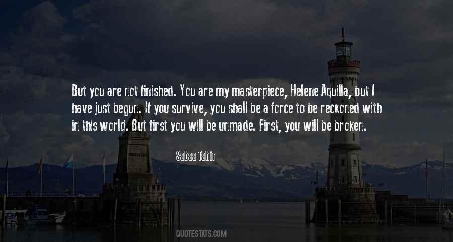 Force To Be Reckoned With Quotes #160363