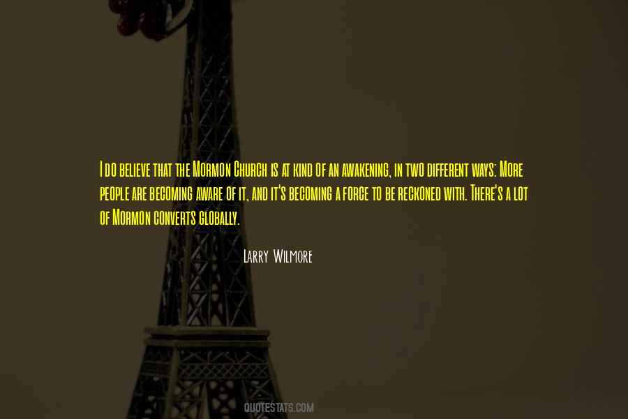 Force To Be Reckoned With Quotes #377812
