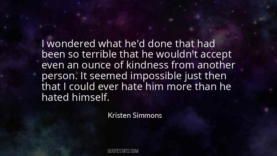 Quotes About A Terrible Person #1051739