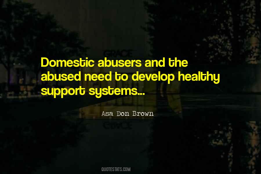 Quotes About Domestic Abusers #421290