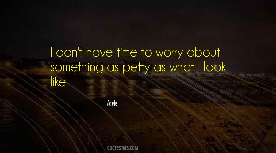 Quotes About Petty #955984