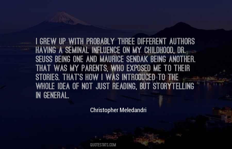 Childhood Stories Quotes #113468