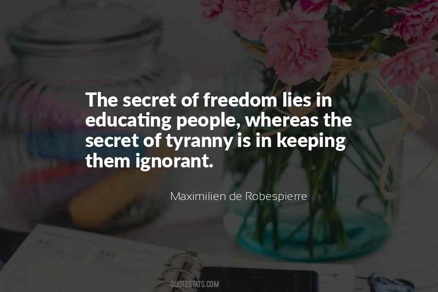 Quotes About Tyranny #1254277