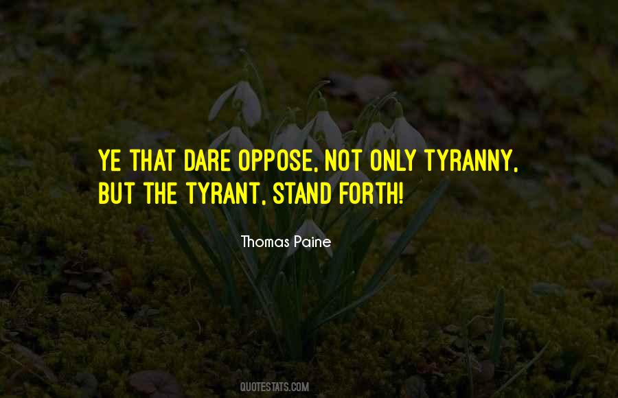 Quotes About Tyranny #1335382