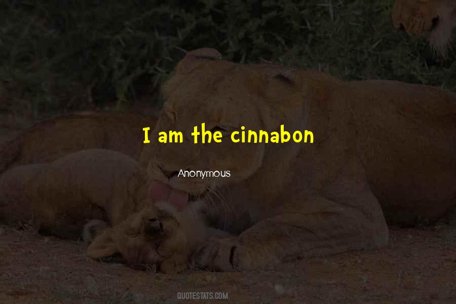 Quotes About Cinnabon #811001