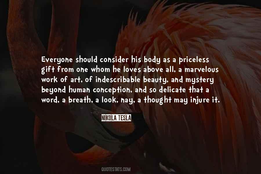 Indescribable Beauty Quotes #1253192