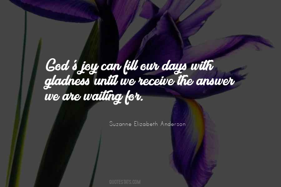 Waiting For An Answer Quotes #1301485
