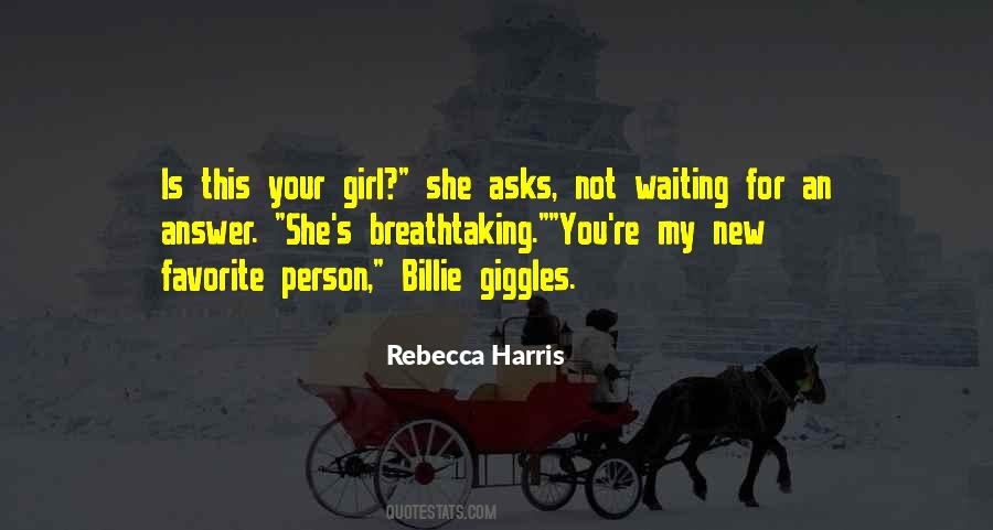 Waiting For An Answer Quotes #888948