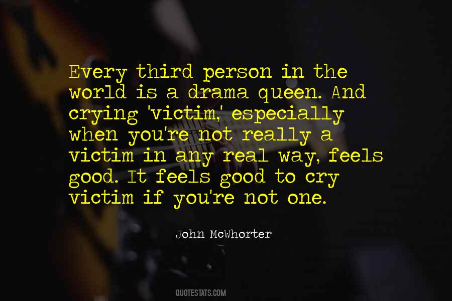 Not A Victim Quotes #42189