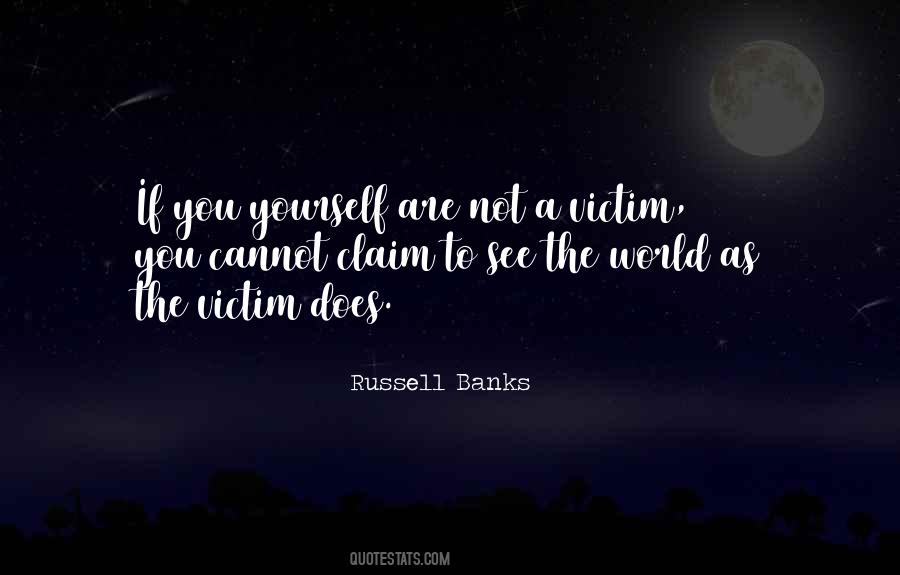 Not A Victim Quotes #803130