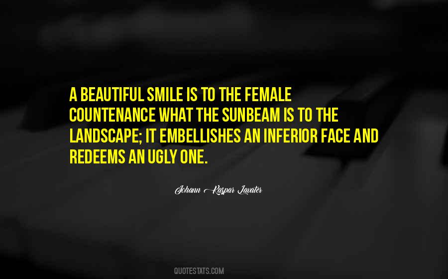 Quotes About A Beautiful Face #504113