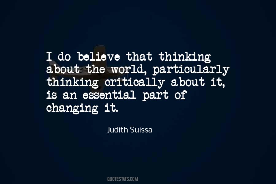 Quotes About Thinking Critically #891789