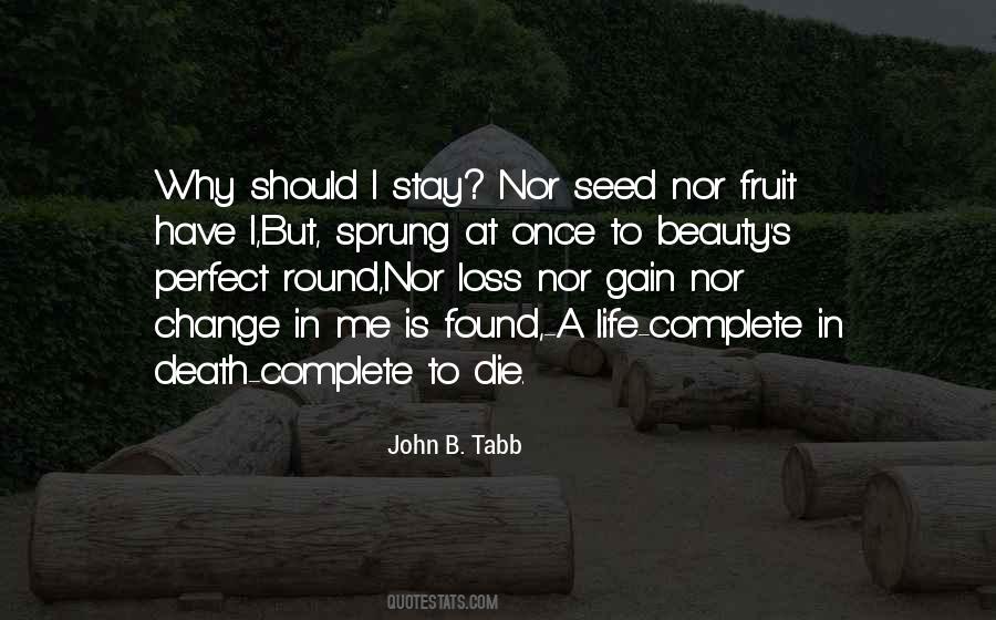 Beauty Death Quotes #117971
