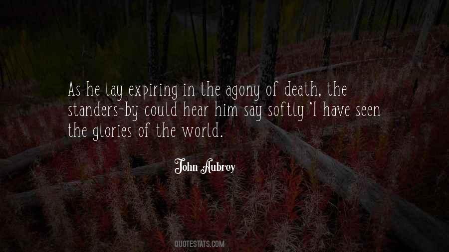 Beauty Death Quotes #195077