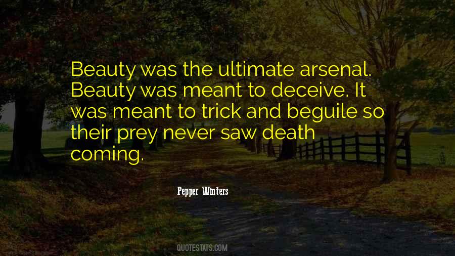 Beauty Death Quotes #451944