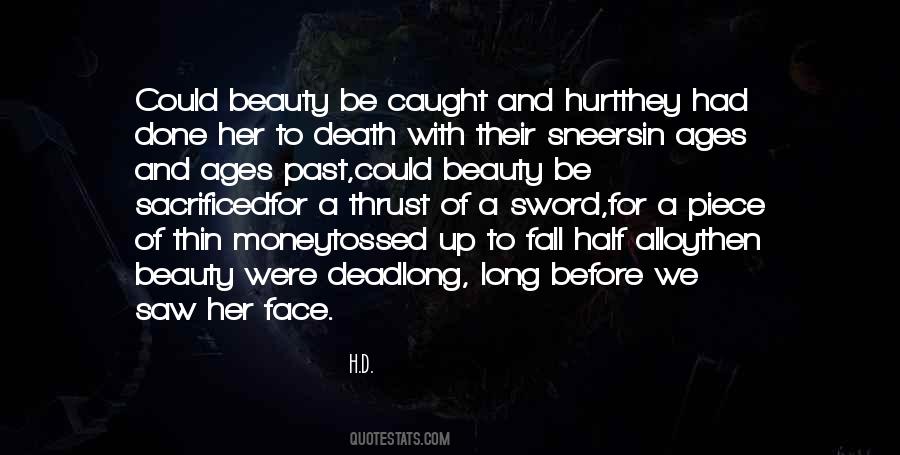 Beauty Death Quotes #705519