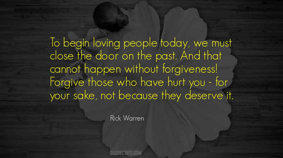 Forgive Your Past Quotes #1585153