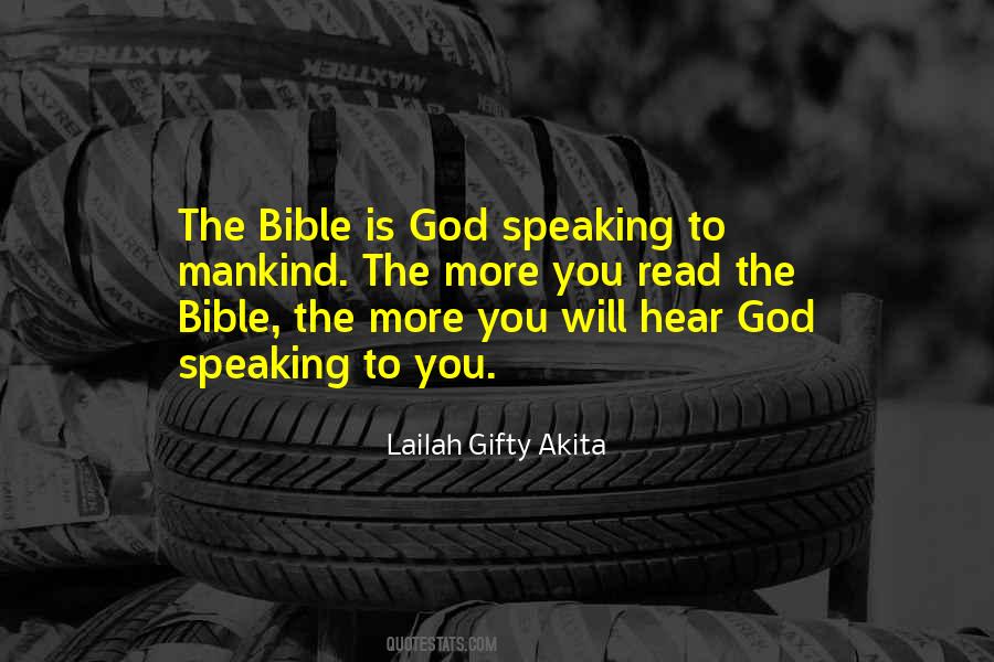 Quotes About God Speaking To You #1834863