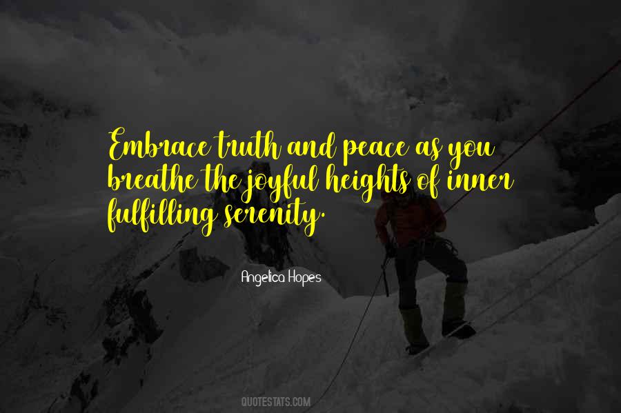 Embrace Truth Quotes #95302
