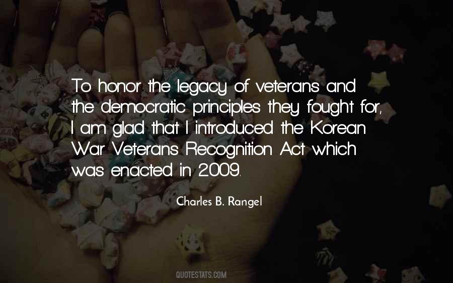 Quotes About Korean War Veterans #726441