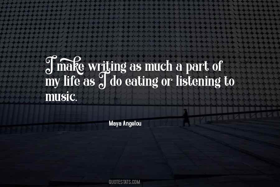 Music My Life Quotes #124583